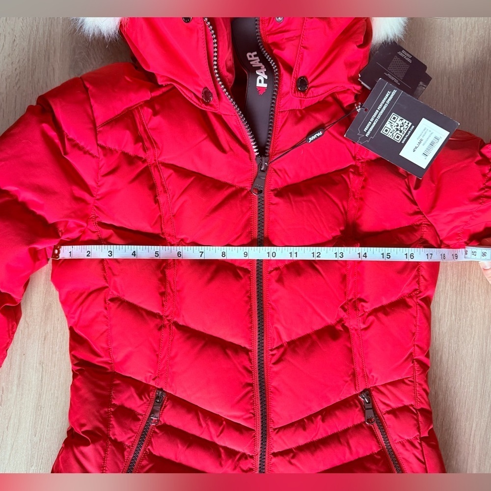 BNWT Women's Pajar Red Winter Parka Down Jacket - Size S - Picture 6 of 10